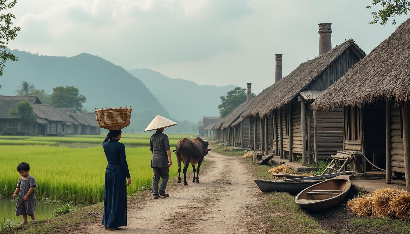 au vietnam, elle retrace les pas de son grand-père exilé et résistant en dordogne, dévoilant une histoire familiale méconnue pleine d'émotions et de découvertes.