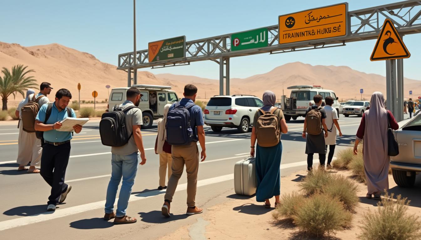 en raison de la crise au moyen-orient, plus d’un million de français reconsidèrent leurs projets de voyage vers dubaï et la jordanie, impactant fortement le secteur touristique.