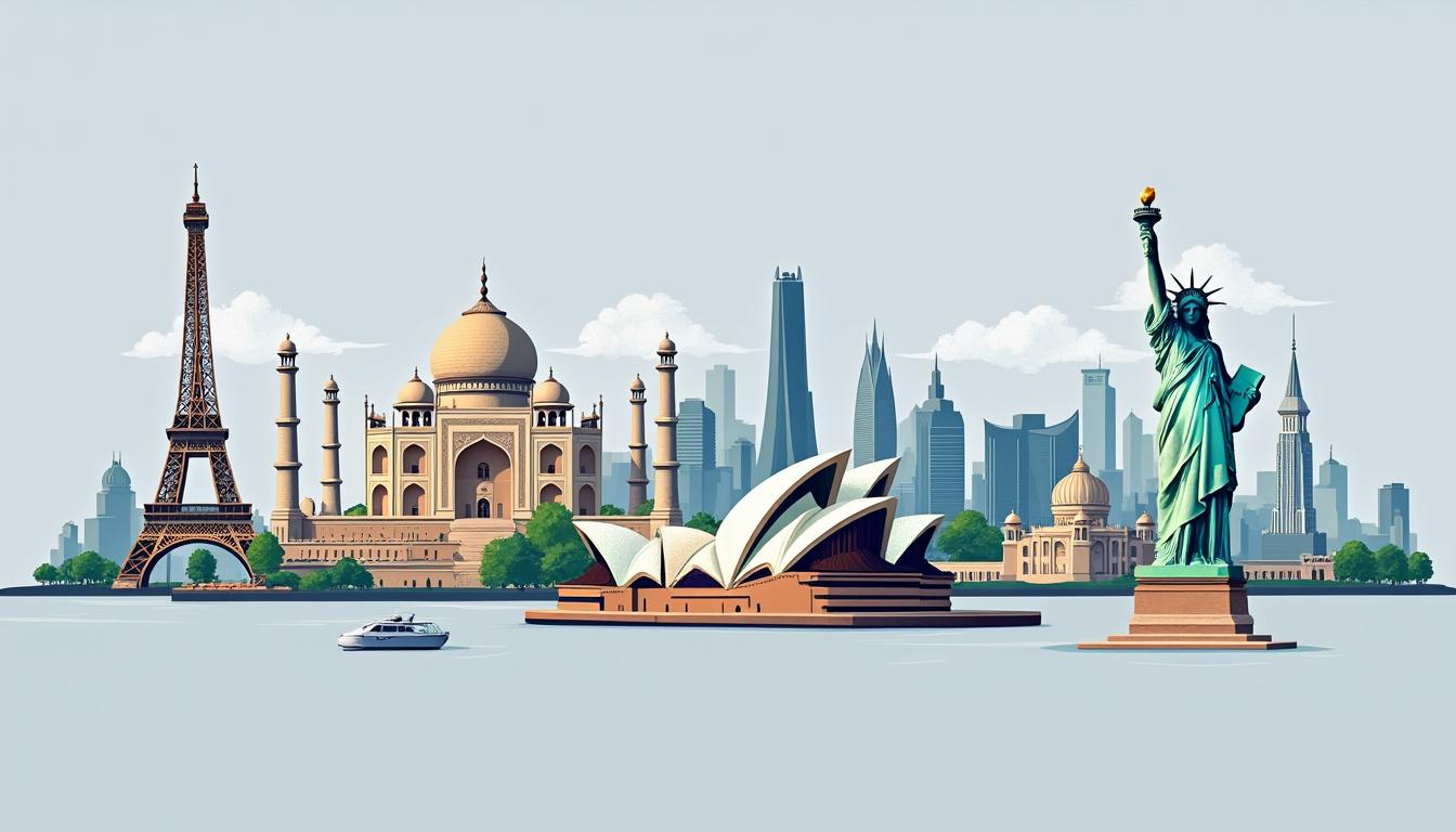 testez vos connaissances en géographie avec ce quiz captivant : associez 10 monuments emblématiques à leurs capitales respectives. défiez-vous et apprenez en vous amusant !