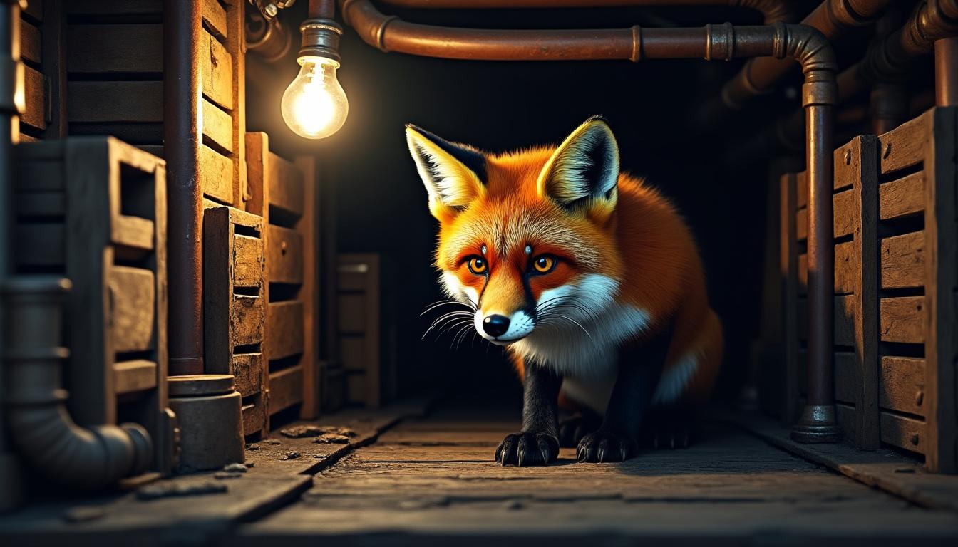 découvrez l'incroyable voyage d'un renard roux qui traverse discrètement l'atlantique à bord d'un cargo entre l'angleterre et les états-unis, une aventure unique mêlant nature et mer.