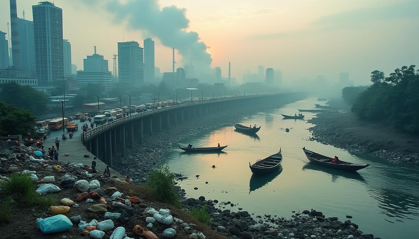 au vietnam, 74 personnes ont été arrêtées dans le cadre d'une affaire de manipulation frauduleuse des données de pollution de l'air et de l'eau, mettant en lumière des enjeux majeurs environnementaux et sanitaires.