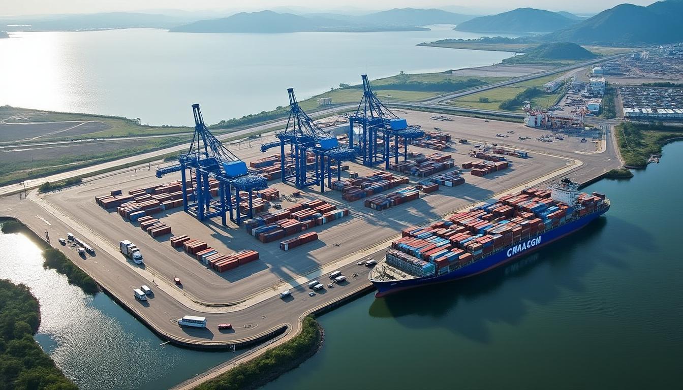 cma cgm, armateur français, augmente de 50% la capacité de son terminal à conteneurs dans le sud du vietnam, renforçant ainsi sa présence logistique en asie du sud-est.