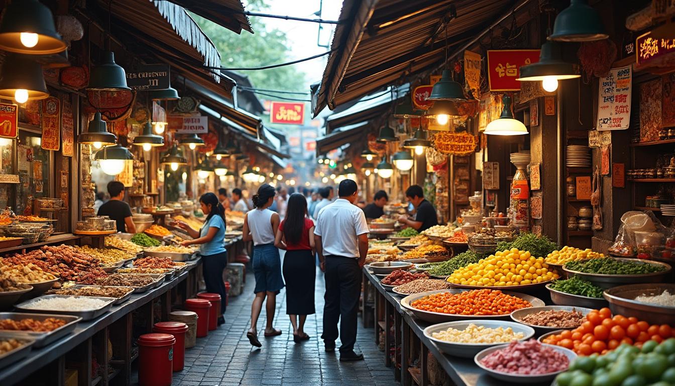 découvrez où vous vous trouvez dans le monde grâce à vos choix culinaires avec notre quiz de 10 questions : je mange, je bois, donc je suis...
