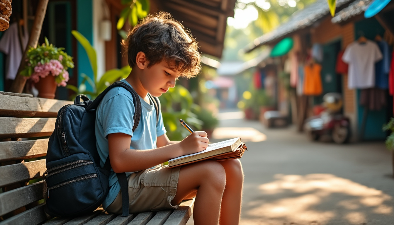 découvrez clément mounier, 8 ans, qui partage avec bonheur son expérience et la joie de remplir son premier carnet d'écriture.