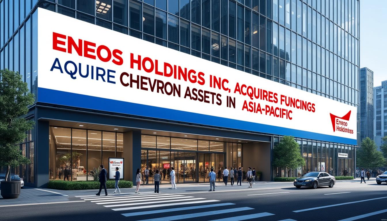 eneos, le géant japonais de l'énergie, acquiert les actifs asiatiques de chevron pour 2,17 milliards de dollars, renforçant ainsi sa présence stratégique en asie.