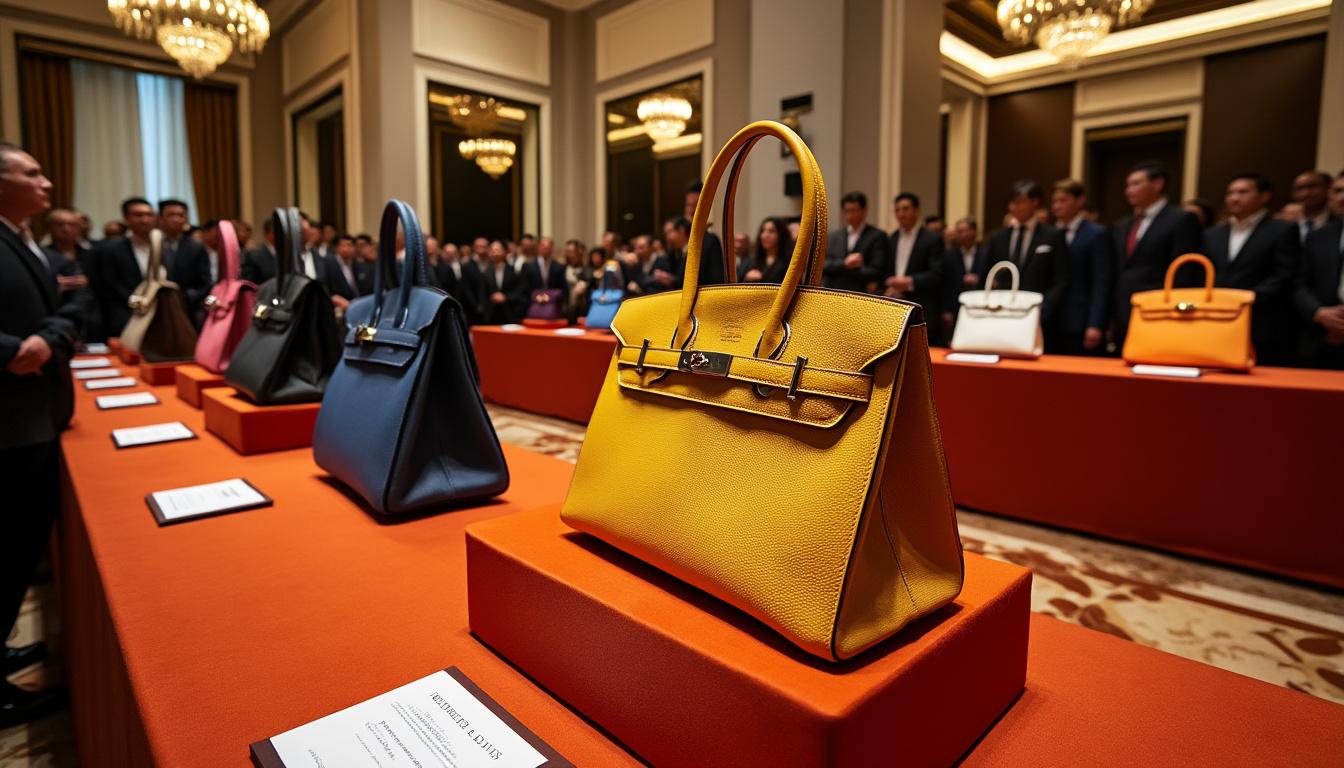 le vietnam organise une vente aux enchères de deux sacs birkin appartenant à une entrepreneure emprisonnée, avec un prix de départ de 500 000 dollars.
