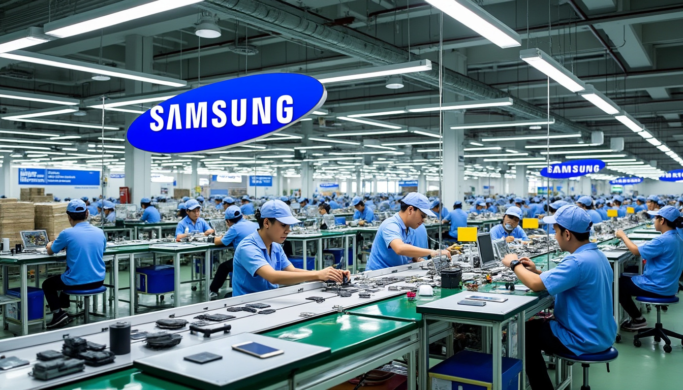 samsung investit 1,5 milliard de dollars pour renforcer et développer ses activités au viêt nam, marquant un engagement stratégique majeur dans la région.