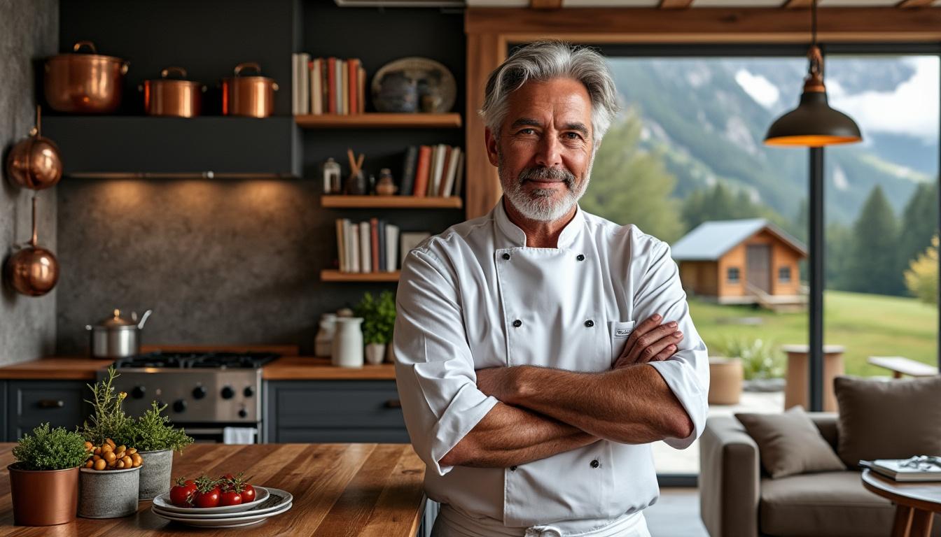 découvrez thierry marx, chef emblématique, qui allie 35 ans de tradition culinaire à un équilibre unique entre sa maison et ses passions, avec un séjour tous les trois mois.
