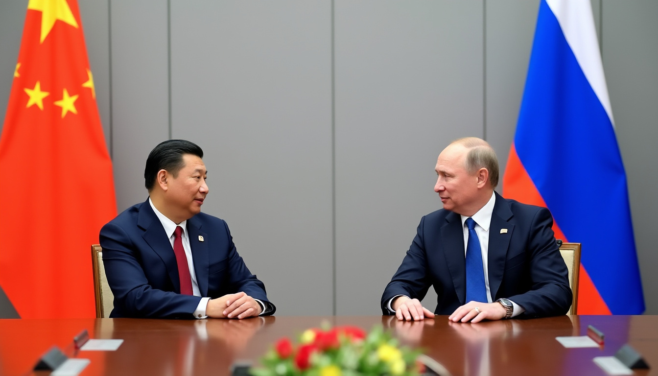 xi et poutine célèbrent leur alliance stratégique renforcée tout en critiquant vigoureusement le plan américain, soulignant leur coopération face aux défis internationaux.