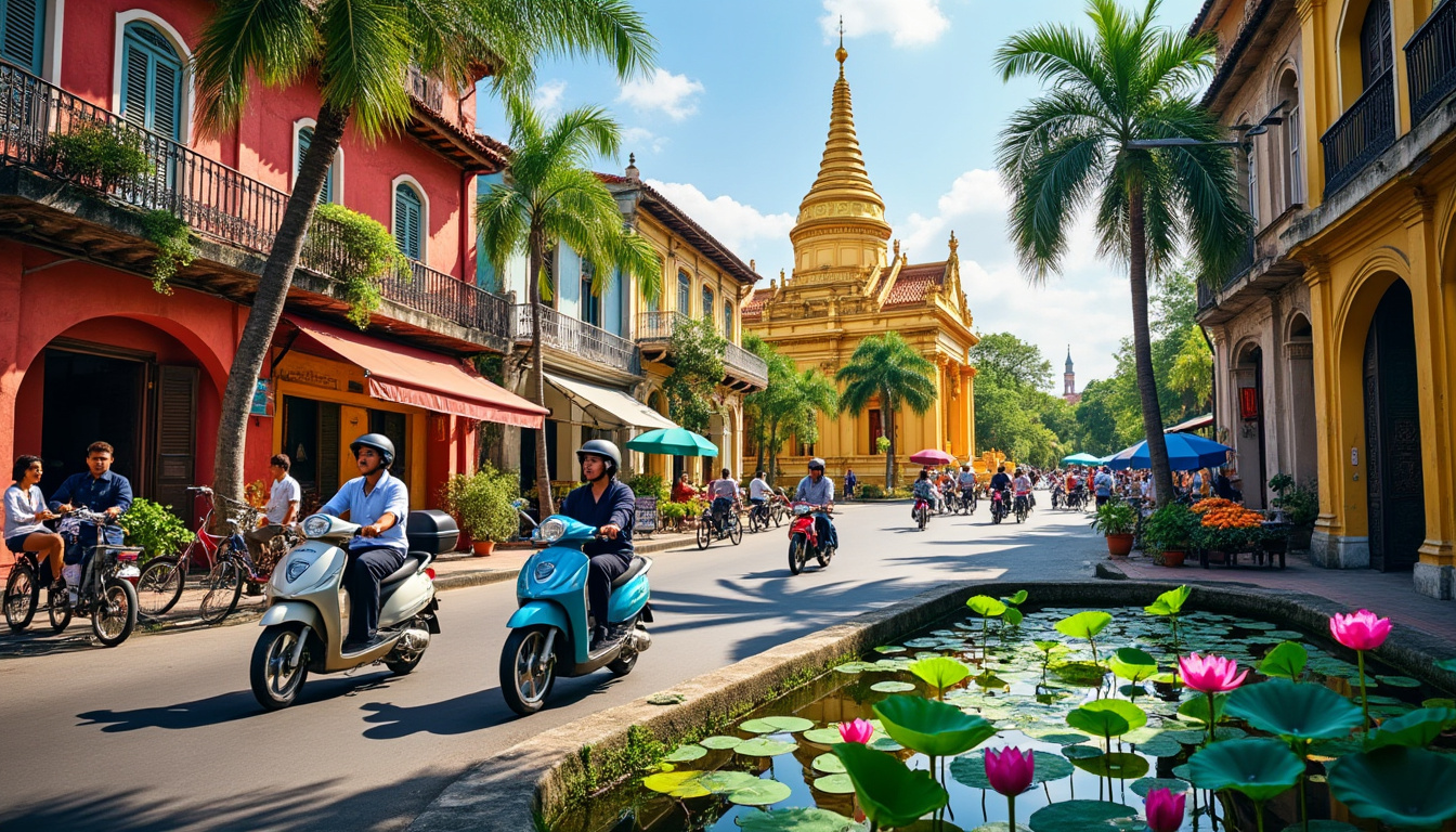 découvrez le vietnam, un pays riche en merveilles naturelles et sites incontournables. partez à la découverte de ses trésors cachés pour un voyage inoubliable au cœur de sa culture et de ses paysages époustouflants.